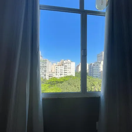 Confortável apto cama queen e sofá cama - COPACABANA Río de Janeiro Exterior foto